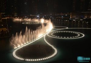 迪拜音乐喷泉